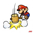Logo de Paper Mario : La Porte Millénaire sur NGC